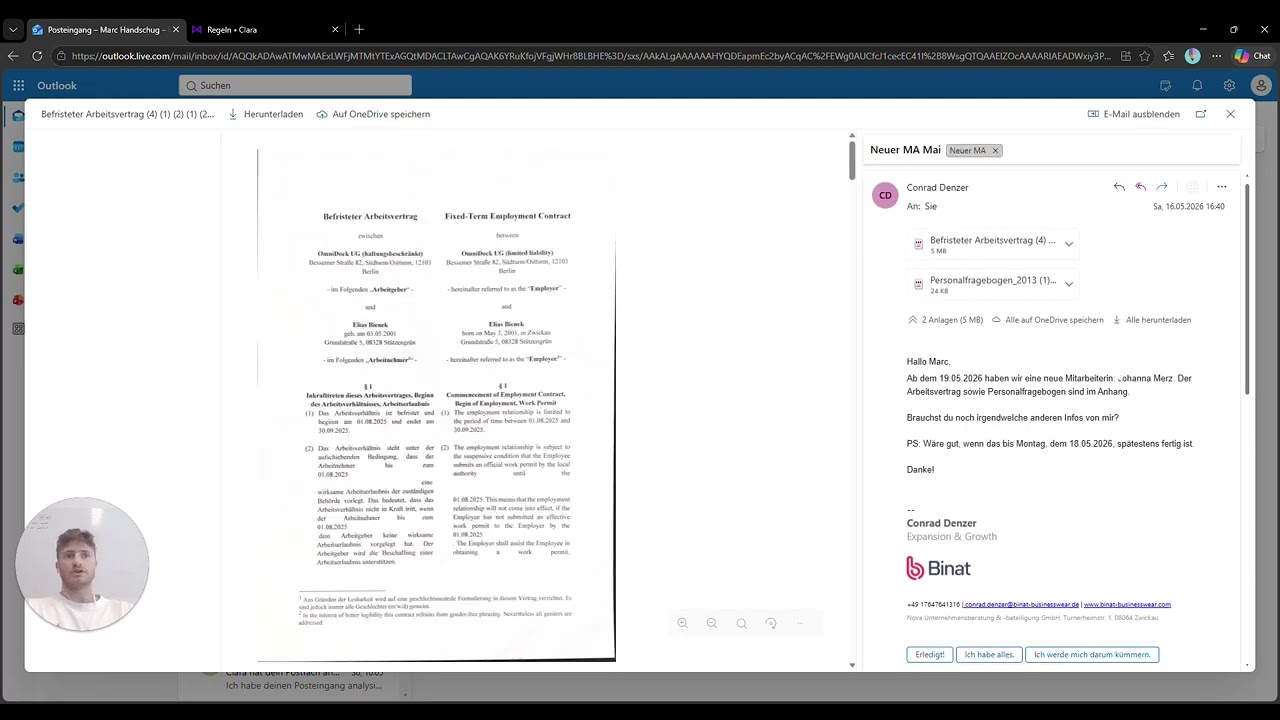 Vorschau: Clara im DATEV DMS